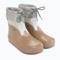 Дитячі гумові чоботи Viking Footwear Alv Barefoot з принтом лапи бежевого кольору 10