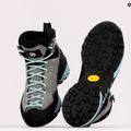 Жіночі кросівки SCARPA Mescalito Mid GTX середньо-сірі/аква 9