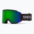 Гірськолижні окуляри Smith Squad XL black/chrp sun green mirror/chrp storm rose flash