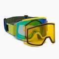 Маска лижна Smith Squad neon yellow/chromapop everyday green mirror M00668