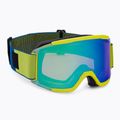 Маска лижна Smith Squad neon yellow/chromapop everyday green mirror M00668 2