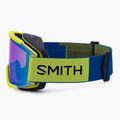 Маска лижна Smith Squad neon yellow/chromapop everyday green mirror M00668 5