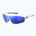 Окуляри сонцезахисні дитячі Under Armour 7001/S S3 matte white/blue multilayer oleophobic 2