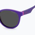 Окуляри сонцезахисні дитячі Polaroid PLD 8048/S lilac violet/grey polarized 5