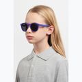 Дитячі сонцезахисні окуляри Polaroid PLD 8048/S бузково-фіолетові/сірі з поляризацією 7