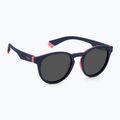 Окуляри сонцезахисні дитячі Polaroid PLD 8048/S blue pink/grey polarized