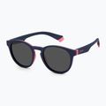 Окуляри сонцезахисні дитячі Polaroid PLD 8048/S blue pink/grey polarized 2