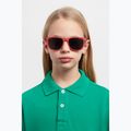 Дитячі сонцезахисні окуляри Polaroid PLD 8049/S червоні сині/сірі з поляризацією 6