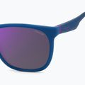 Окуляри сонцезахисні Polaroid PLD 2140/S matte blue violet/violet mirror polarized 4