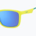 Окуляри сонцезахисні дитячі Polaroid PLD 8053/S matte yellow azure/blue mirror polarized 5
