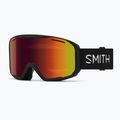Гірськолижні окуляри Smith Blazer black/red sol-x mirror 5