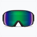 Окуляри гірськолижні Smith Blazer black/green sol-x mirror 6