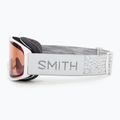 Окуляри гірськолижні Smith Rally white chunky knit/blue Сенсор mirror 4