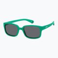 Окуляри сонцезахисні дитячі Polaroid PLD K008/S matte green/grey polarized 2