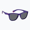 Окуляри сонцезахисні дитячі Polaroid PLD 8056/S matte violet/grey polarized