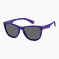 Окуляри сонцезахисні дитячі Polaroid PLD 8056/S matte violet/grey polarized 2
