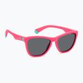 Окуляри сонцезахисні дитячі Polaroid PLD 8056/S matte pink/grey polarized