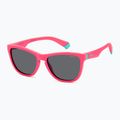 Окуляри сонцезахисні дитячі Polaroid PLD 8056/S matte pink/grey polarized 2