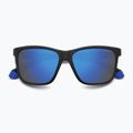 Окуляри сонцезахисні дитячі Polaroid PLD 8057/S matte black/blue mirror polarized 4