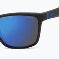 Окуляри сонцезахисні дитячі Polaroid PLD 8057/S matte black/blue mirror polarized 5