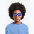 Окуляри сонцезахисні дитячі Polaroid PLD 8057/S matte black/blue mirror polarized 6