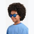Окуляри сонцезахисні дитячі Polaroid PLD 8057/S matte black/blue mirror polarized 7