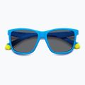 Окуляри сонцезахисні дитячі Polaroid PLD 8057/S matte blue/grey polarized 4