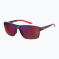 Окуляри сонцезахисні чоловічі Under Armour Kickoff S3 grey red/grey infrared 2