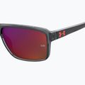 Окуляри сонцезахисні чоловічі Under Armour Kickoff S3 grey red/grey infrared 7
