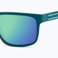 Окуляри сонцезахисні чоловічі Polaroid PLD 2157/S matte teal/greygreen mirror polarized 5