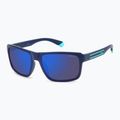 Окуляри сонцезахисні чоловічі Polaroid PLD 2158/S matte blue/blue mirror polarized 2