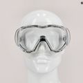 Маска для дайвінгу  TUSA Tri-Quest Fd Black and Clear M-3001 7