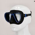 Маска для дайвінгу Cressi Quantum black/blue 7