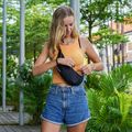 Сумка через плече Ticket To The Moon Upcycled Sling black 12