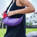 Сумка через плече Ticket To The Moon Upcycled Sling purple/burgundy 3