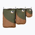 Набір органайзерів Ticket To The Moon Travel Cube Set 3 шт. brown/army green