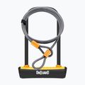 Замок велосипедний OnGuard Neon 8154OR U-Lock black/orange