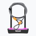 Замок велосипедний OnGuard Neon 8154PN U-Lock black/pink