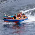 Плюшка для буксирування O'Brien Heli 3 Boat Tube Orange / Blue 9