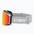 Окуляри гірськолижні Bliz Flow matt light grey/brown red multi/pink 5