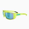Окуляри велосипедні Bliz Drift matt limegreen/smoke blue multi 7