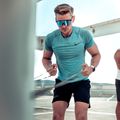 Велосипедні окуляри Bliz Hero Nano Optics Nordic Light S2 матові чорні/світла бегонія/фіолетово-сині мульти 12