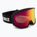 Окуляри гірськолижні Bliz Spark black/brown&red