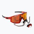 Окуляри велосипедні Bliz Fusion transparent red/brown red multi