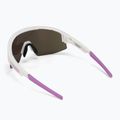 Окуляри велосипедні Bliz Matrix matt white purple logo/brown pink multi 2