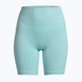 Шорти жіночі Casall Seamless Graphical Rib Bike pastel mint 5