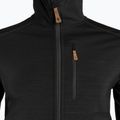 Кофта трекінгова чоловіча Fjällräven Keb Fleece Hoodie black 3