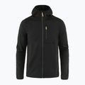Кофта трекінгова чоловіча Fjällräven Keb Fleece Hoodie black 7