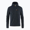 Кофта трекінгова чоловіча Fjällräven Keb Fleece Hoodie dark navy