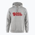 Кофта трекінгова чоловіча Fjällräven Logo Hoodie grey/melange